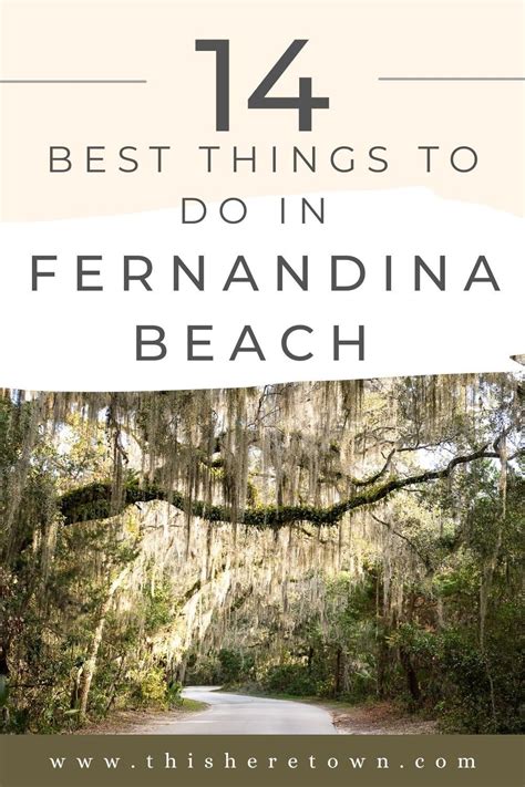 THE 10 BEST Things to Do in Fernandina Beach .